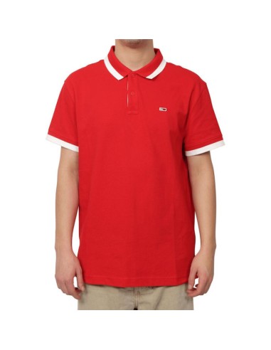 TOMMY HILFIGER POLO DM0DM18313_RO ROJO (M)