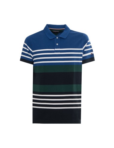 TOMMY HILFIGER POLO MW0MW07668_MULTI MULTICOLOR (M)