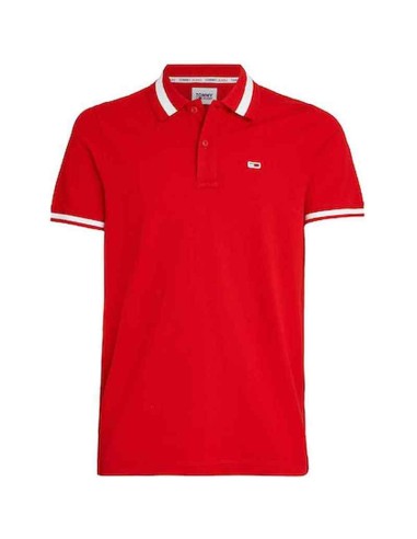 TOMMY HILFIGER POLO DM0DM12220_RO ROJO (M)