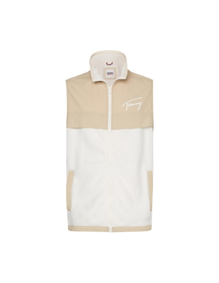 TOMMY HILFIGER CHALECO DM0DM14093_BE BEIGE (M)