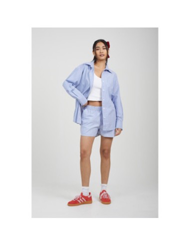 BRAVE SOUL CAMISA 659ALMA_AZ AZUL (W)