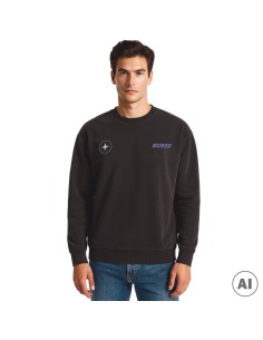 GUESS SUDADERA Z4BQ16K6ZS1_NG NEGRO (M)