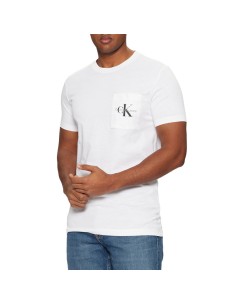 CALVIN KLEIN CAMISETAS J30J320936_BL BLANCO (M) 2