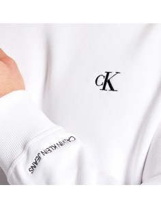 CALVIN KLEIN SUDADERA BLANCO - J30J314536_BL 2