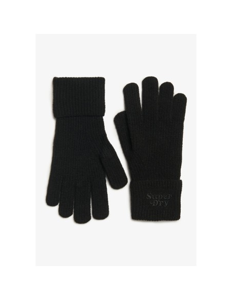 SUPERDRY GUANTES Y9310077A_NG NEGRO (COW)