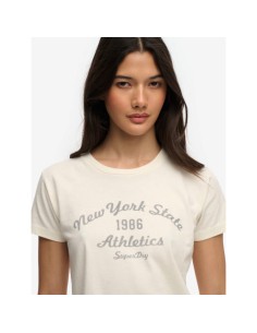 SUPERDRY CAMISETAS W1011877A8ML CRUDO (W) 2