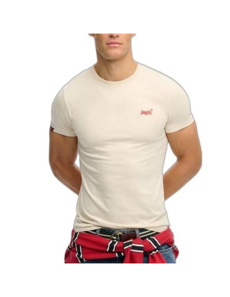 SUPERDRY CAMISETAS M1011245AJ7K BEIGE (M)