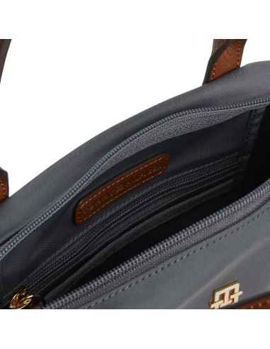 TOMMY HILFIGER BOLSO AW0AW17709_GR GRIS (COW)