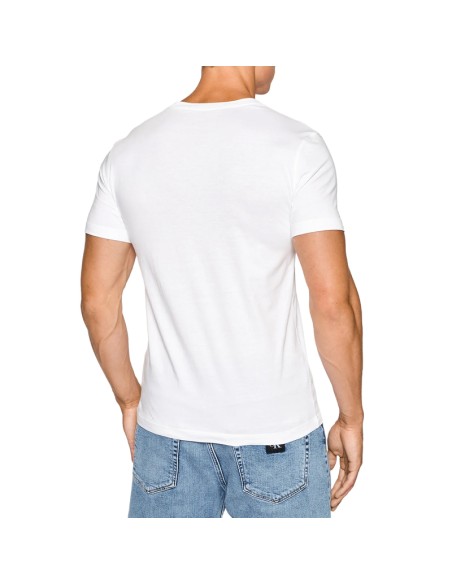 CALVIN KLEIN CAMISETAS J30J314544_BL BLANCO (M)