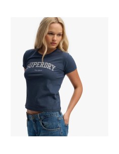 SUPERDRY CAMISETAS W1011877AJUA MARINO (W) 2