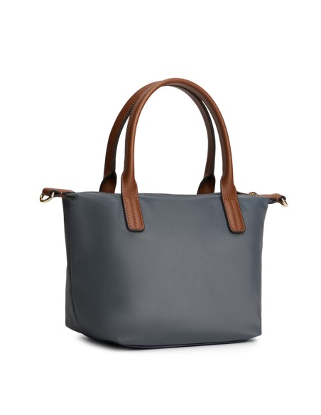 TOMMY HILFIGER BOLSO AW0AW17709_GR GRIS (COW)