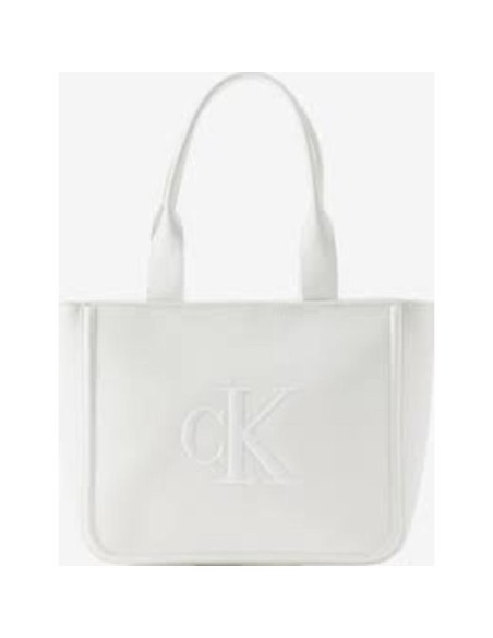 CALVIN KLEIN BOLSO LV04F3218G_BL BLANCO (COW)