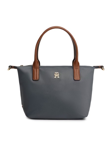 TOMMY HILFIGER BOLSO AW0AW17709_GR GRIS (COW)