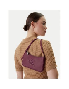 CALVIN KLEIN BOLSO LV04F1125G_GRA GRANATE (COW) 2