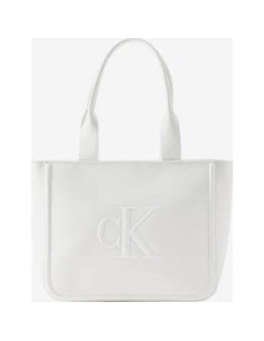 CALVIN KLEIN BOLSO LV04F3218G_BL BLANCO (COW)