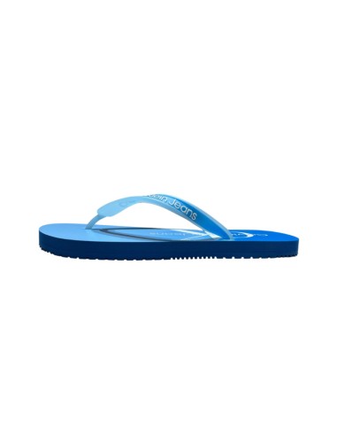 CALVIN KLEIN CALZADO MUJER YW0YW01401_BL-AZ BLANCO-AZUL (W)