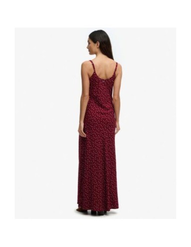 SUPERDRY VESTIDO W8012119AK7F ROJO (W)