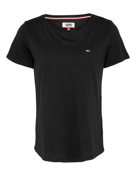 TOMMY HILFIGER CAMISETAS DW0DW20459_NG NEGRO (W)