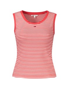 TOMMY HILFIGER CAMISETAS DW0DW20673_RO ROJO (W)