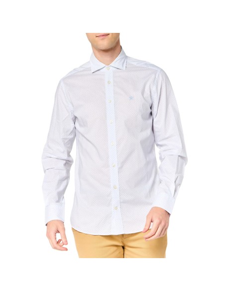 HACKETT CAMISA HM309937_BL BLANCO (M)