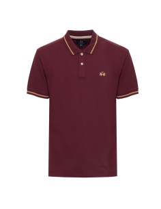 LA MARTINA POLO LMH224MTS076MA_GRA GRANATE (M)