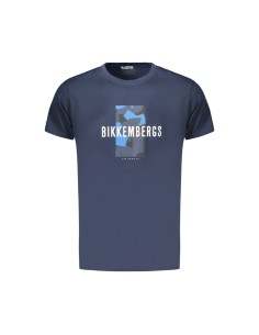 BIKKEMBERGS CAMISETAS BKK3MTS03_MAR MARINO (M)