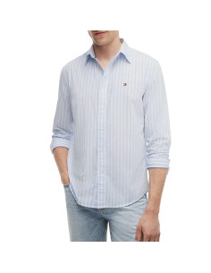TOMMY HILFIGER CAMISA MW0MW42440_AZ AZUL (M)