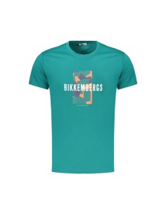 BIKKEMBERGS CAMISETAS BKK3MTS03_TU TURQUESA (M)