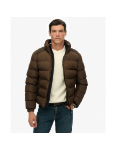 SUPERDRY ABRIGO M5012287A_MA MARRON (M)