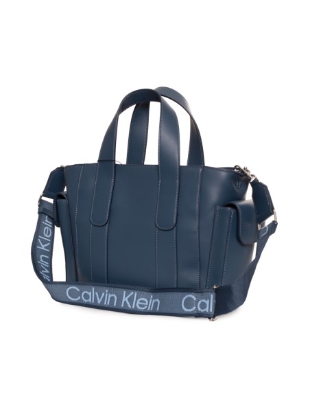 CALVIN KLEIN BOLSO LV04F3290G_AZ AZUL (COW)