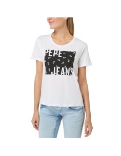 PEPE JEANS CAMISETAS PL505392_BL BLANCO (W)