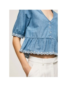 PEPE JEANS CAMISA PL304446_AZ AZUL (W) 2