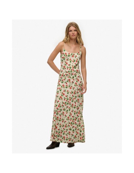 SUPERDRY VESTIDO W8012031A74I ROJO (W)