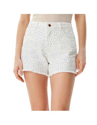 GUESS SHORT W5GD74D5N91_BL BLANCO (W)