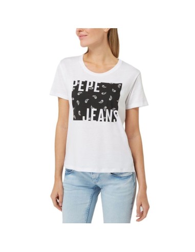 PEPE JEANS CAMISETAS PL505392_BL BLANCO (W)