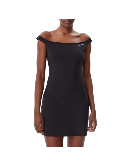 CALVIN KLEIN VESTIDO J20J225541_NG NEGRO (W)
