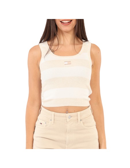 TOMMY HILFIGER TOP DW0DW20969_BE BEIGE (W)