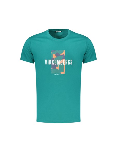 BIKKEMBERGS CAMISETAS BKK3MTS03_TU TURQUESA (M)