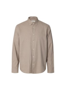 SELECTED CAMISETAS 16101696_MA MARRON (M)