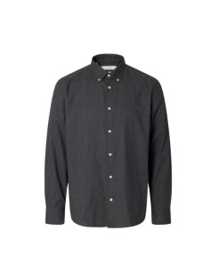 SELECTED CAMISETAS 16101696_GROS GRIS OSCURO (M)