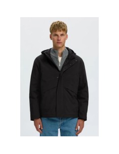 SELECTED CHAQUETA 16101685_NG NEGRO (M)