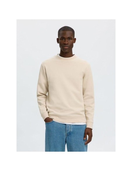 SELECTED SUDADERA 16102152_CRU CRUDO (M)