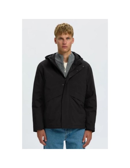 SELECTED CHAQUETA 16101685_NG NEGRO (M)