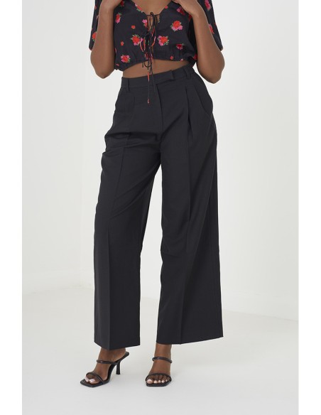 BRAVE SOUL PANTALONES 272NAOMIBLK_NG NEGRO (W)