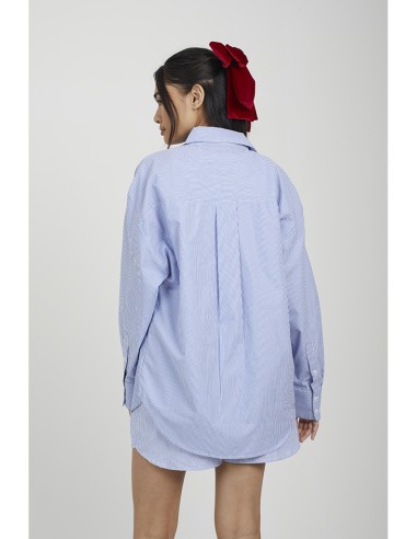 BRAVE SOUL CAMISA 659ALMA_AZ AZUL (W)