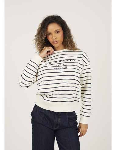BRAVE SOUL SUDADERA 69MARAISNAVY_MAR MARINO (W)
