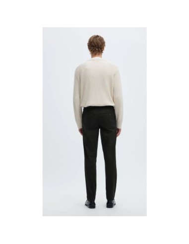 SELECTED PANTALONES 16087663_NG NEGRO (M)