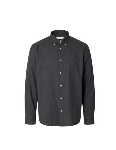 SELECTED CAMISETAS 16101696_GROS GRIS OSCURO (M)