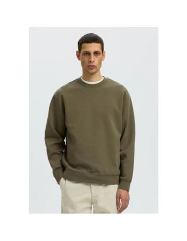 SELECTED SUDADERA 16102152_VE VERDE (M)