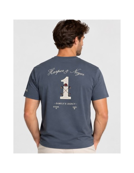 HARPER & NEYER CAMISETAS 401126102_AZ AZUL (M)